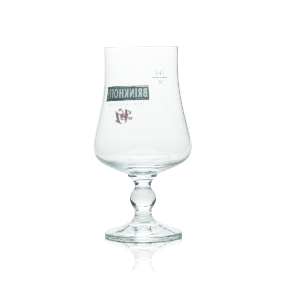 6 verres Brinkhoffs 0,4 l Pilsener Tulipe Verres à bière Calibrés pour la restauration Brasserie – Vue 3