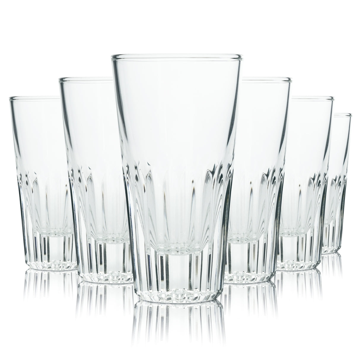 6 verres à whisky Bromioli 0,16 l, verres à contour Rocco Professional Longdrink Bar