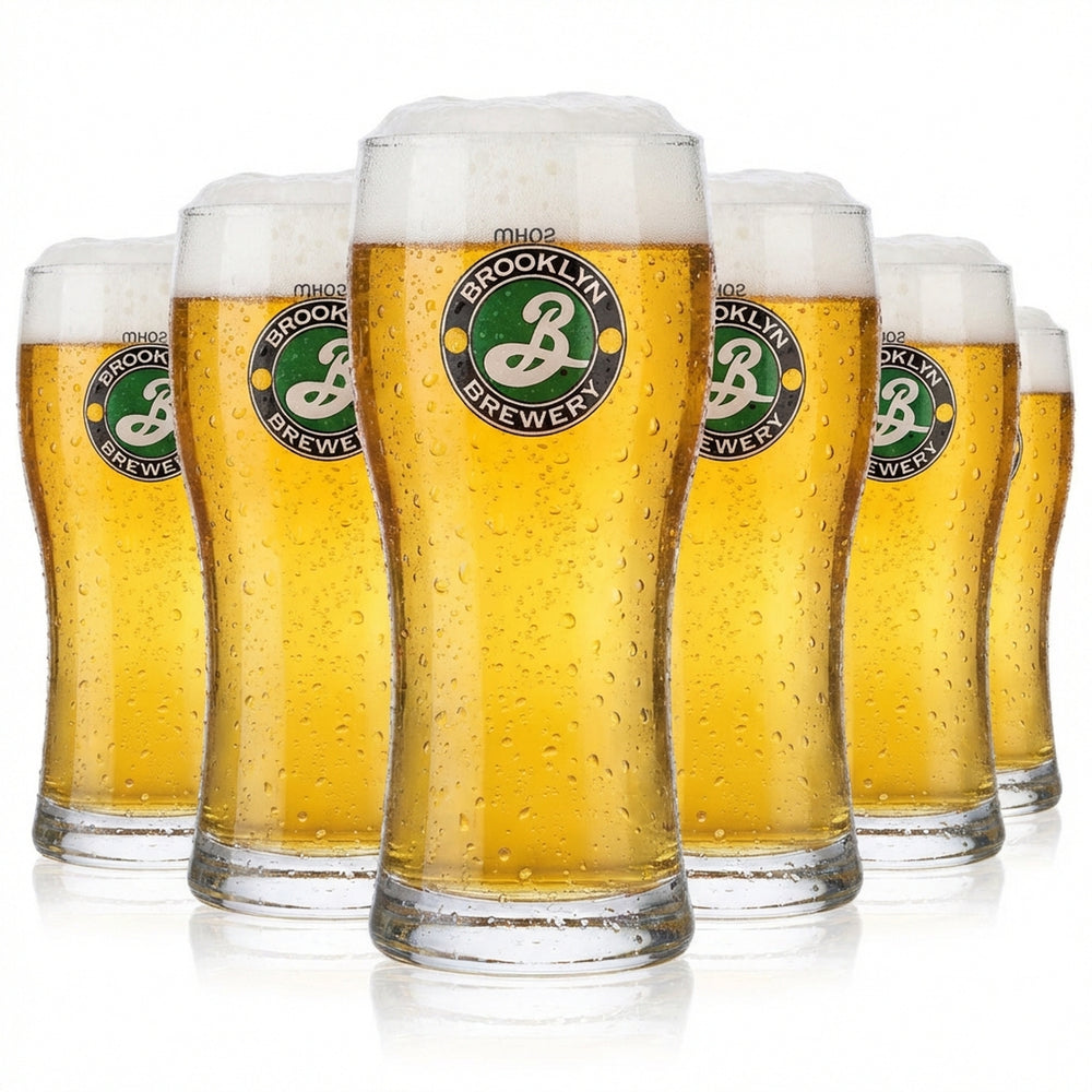 6 verres à bière Brooklyn Brewery 0,3 l Verres à bière Verres à bière Cadera
