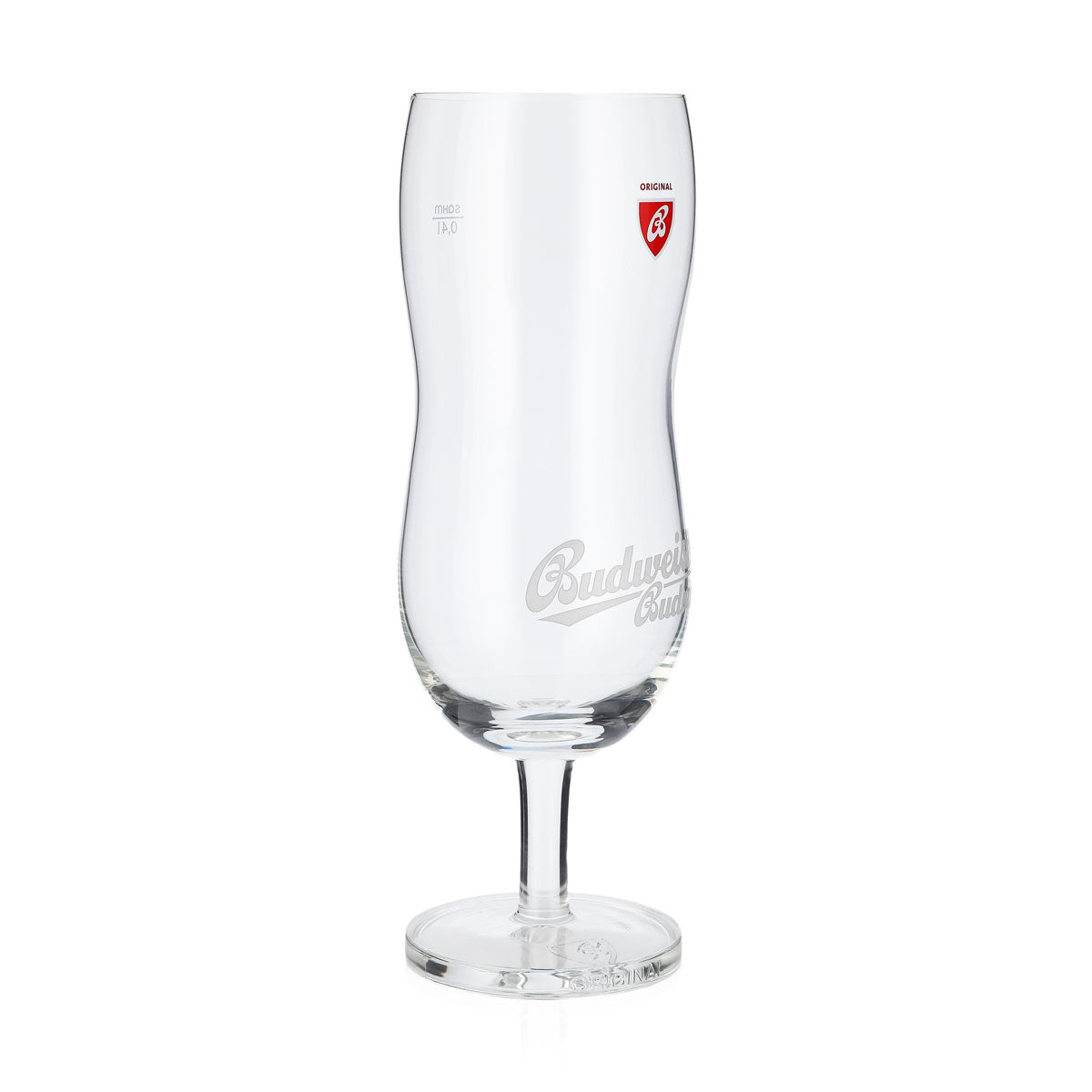 6 verres à bière Budweiser 0,4 l Verres à bière en forme de coupe Verres profilés – Vue 3