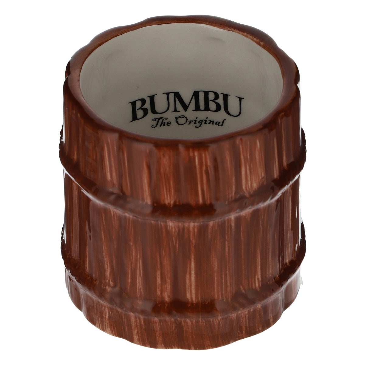 6 verres à rhum Bumbu 0,34 l Tasse Tasse en céramique, tonneau de rhum, aspect canne à sucre – Vue 4