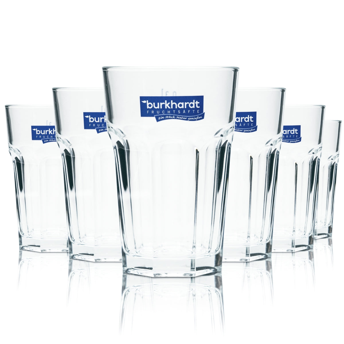 6x Burkhardt Verre 0,3 l Tumbler Longdrink Cocktail Softdrink Verres à eau