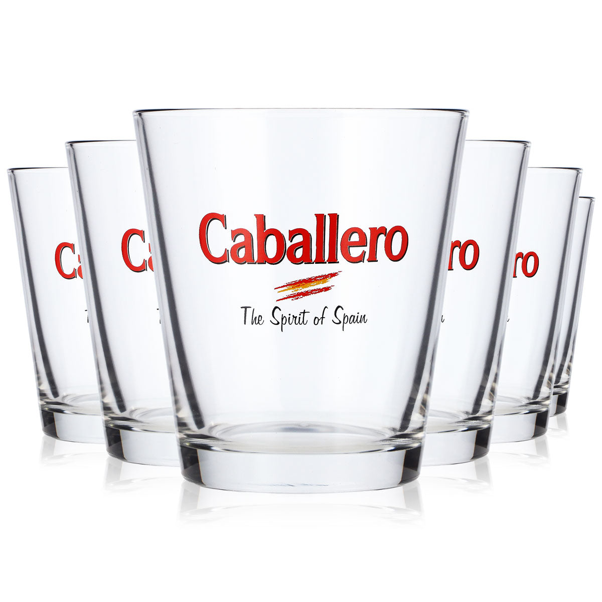 Lot de 6 verres à liqueur Caballero Tumbler 0,34 l « The Spirit of Spain » (lot de 6)