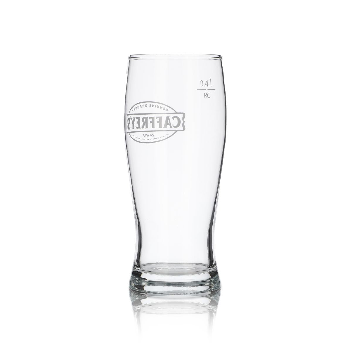 6 verres Caffreys 0,4 l Willibecher Pint Verres à bière Set Irish Brewery Draught Beer – Vue 4