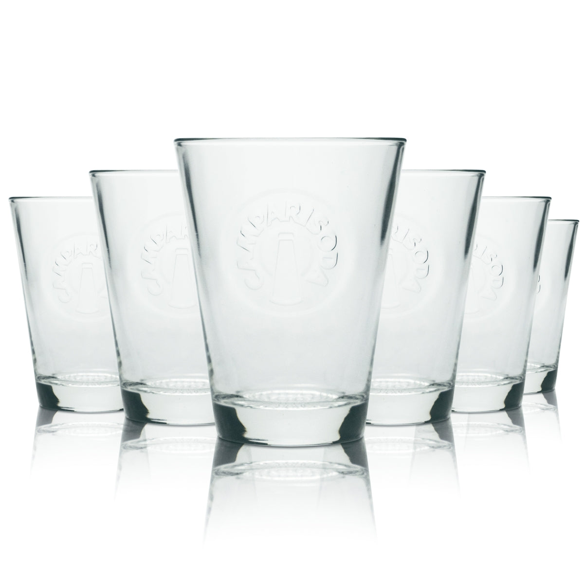 6 verres Campari 0,27 l Verres tumbler Camparisoda Longdrink Apéritif Spritz Italie