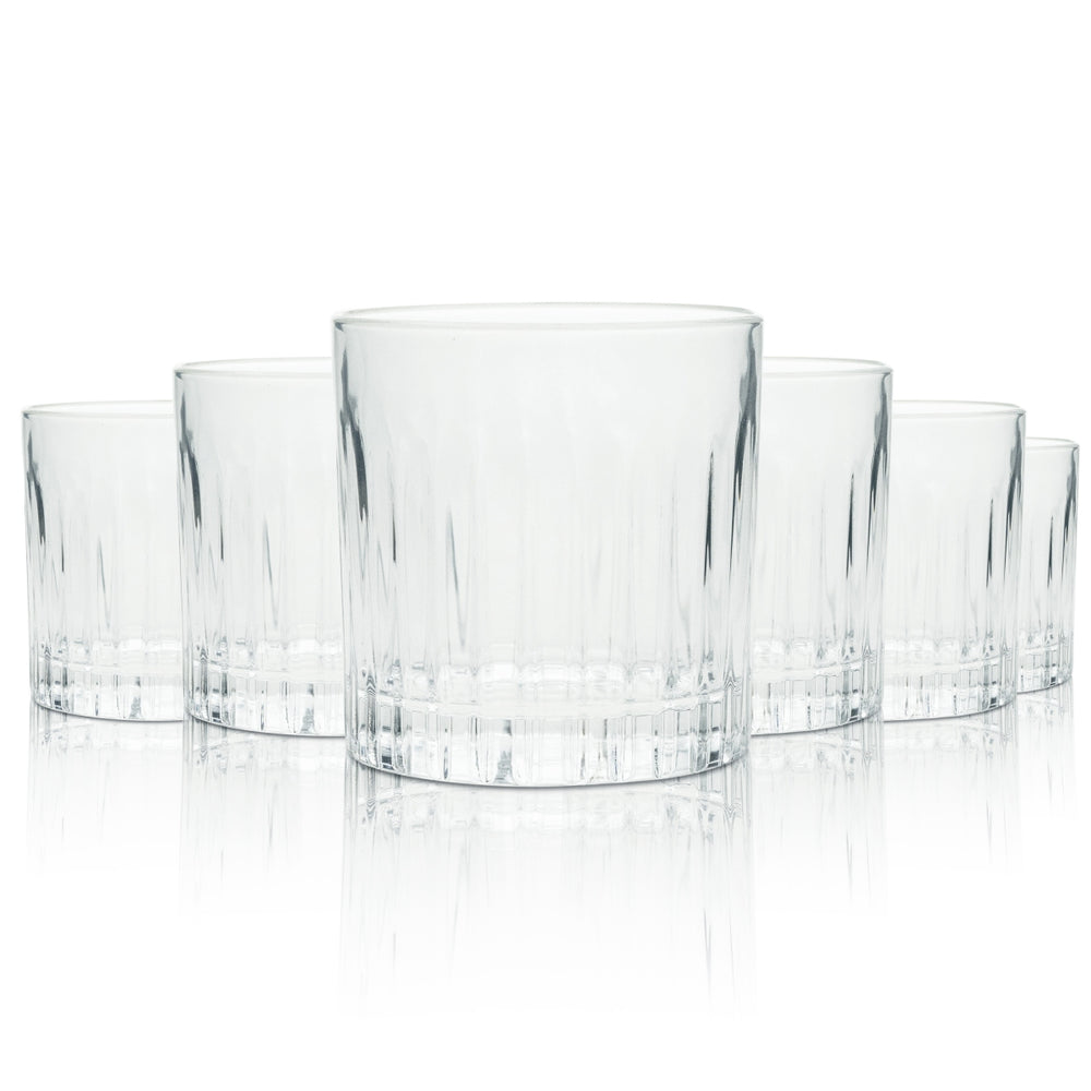 6 verres Campari 0,31 l Tumbler Timeless Relief Negroni Verres à long drink Spritz