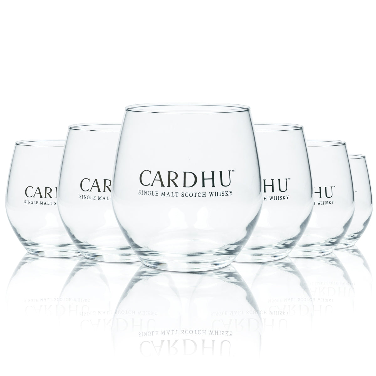 6 verres à whisky Cardhu 0,3 l Verres à whisky single malt écossais Nosing Ice
