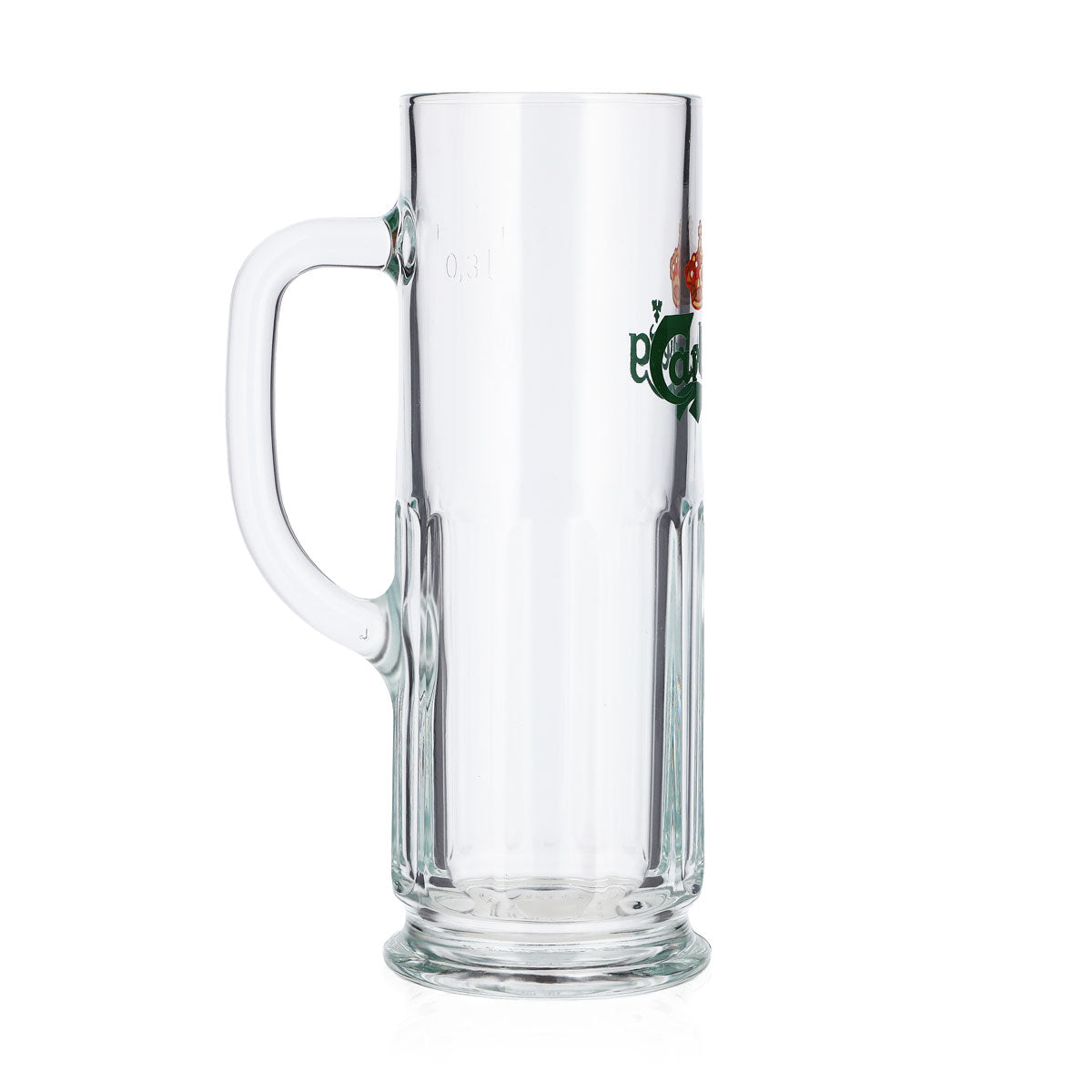 6 verres à bière Carlsberg de 0,3 l, modèle « Krug Relief Sahm » – Vue 4