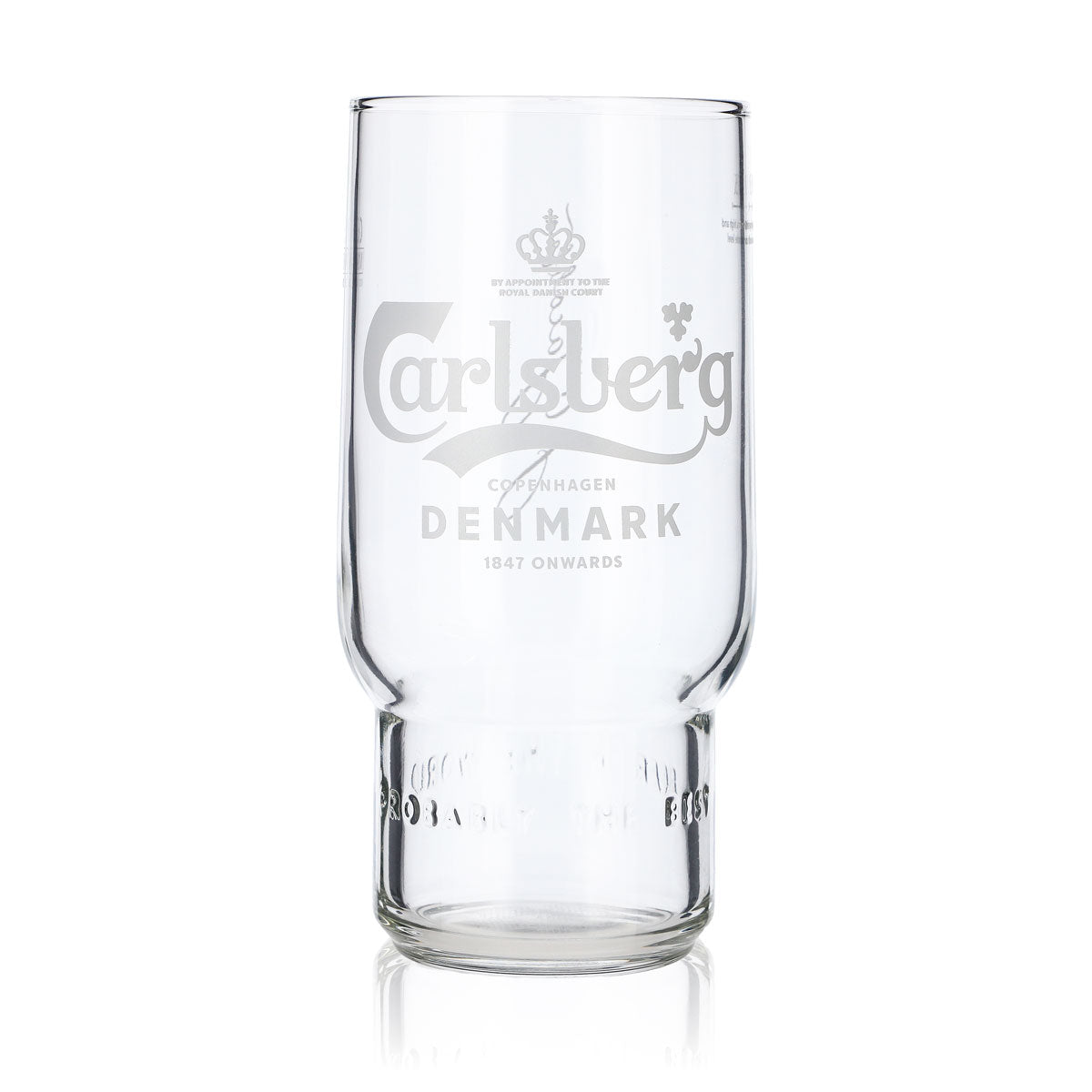 6 verres à bière Carlsberg 0,5 l Verres à bière Tumbler Verre à bière Mug Logo blanc – Vue 2