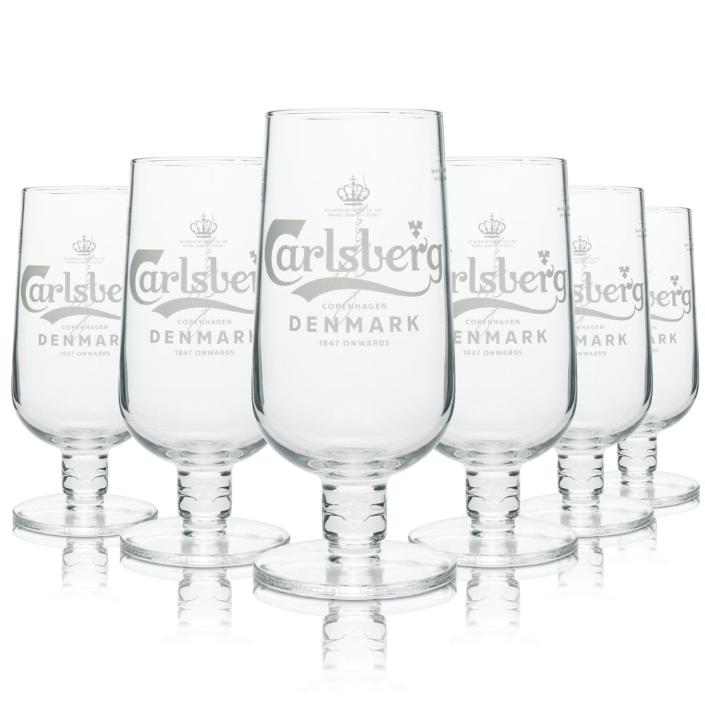 6x verre à bière Carlsberg Better 500 ml