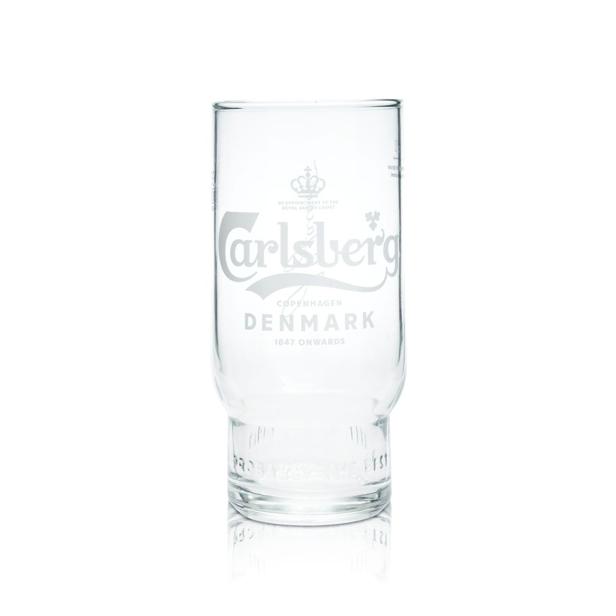 6 verres à bière Carlsberg 0,3 l, verre à pied, forme tulipe, brasserie, Danemark, international – Vue 2