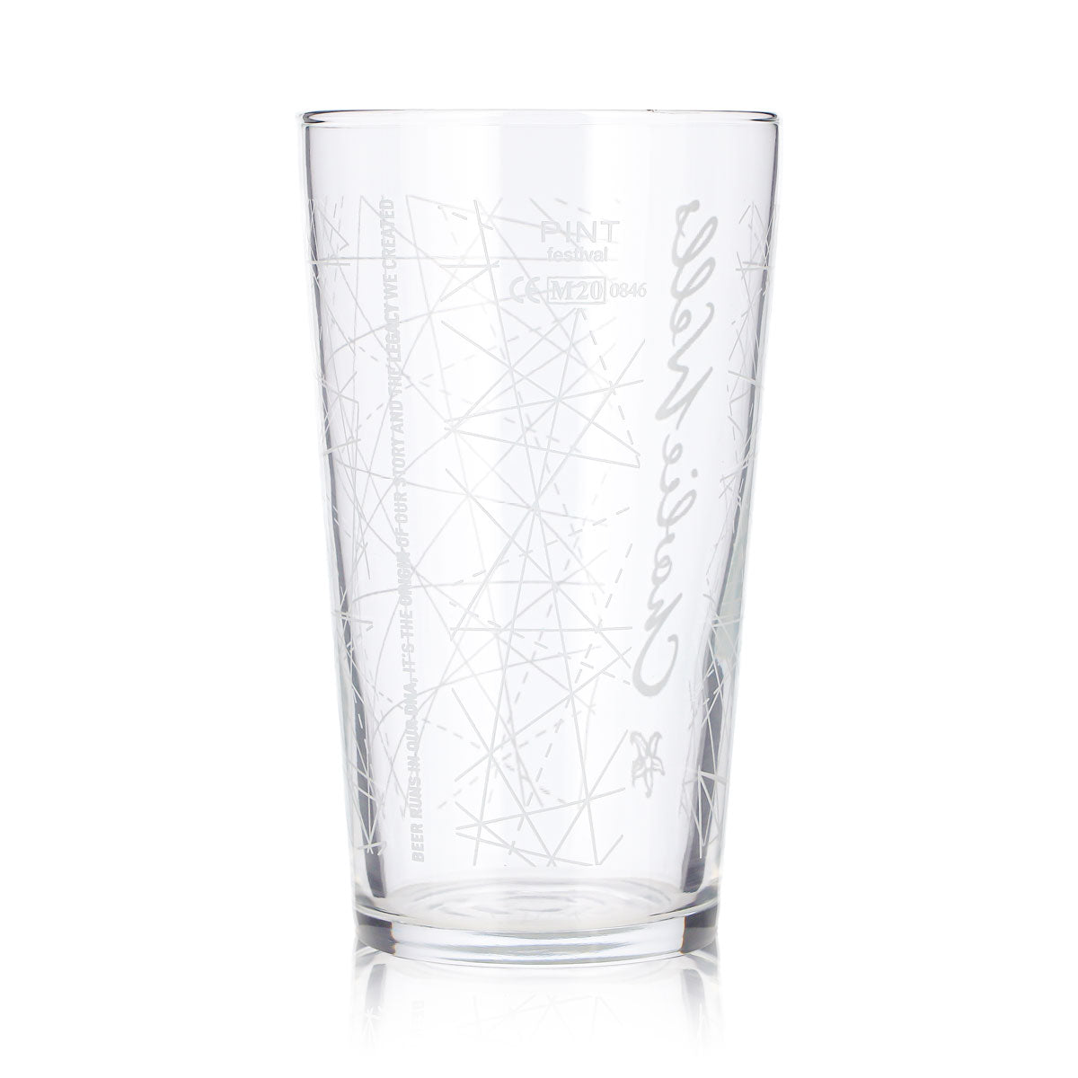 6 verres à bière Charlie Wells, 1 pinte, verres de festival, verres à bière, verres à pied (lot de 6) – Vue 3