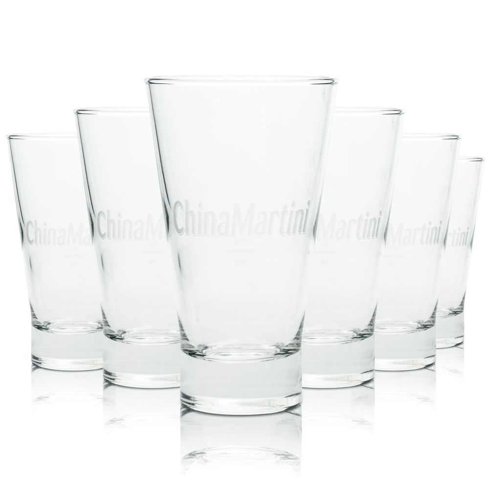 6x ChinaMartini Calda Verres à liqueur d'herbes Verres à cocktail Longdrink Bar
