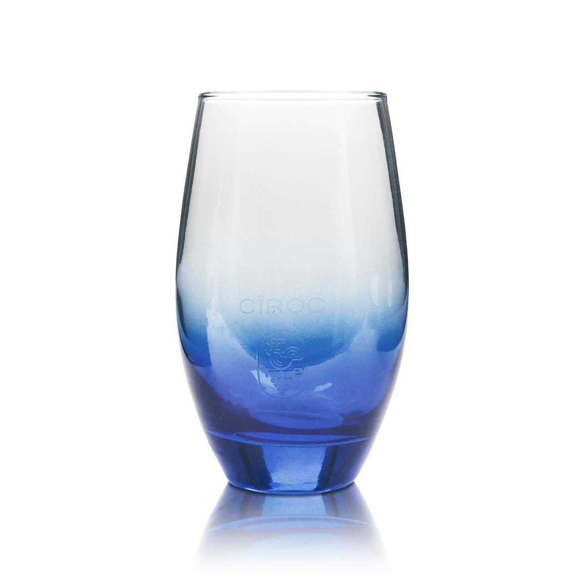 6 verres à long drink Ciroc Vodka bleus – Vue 2