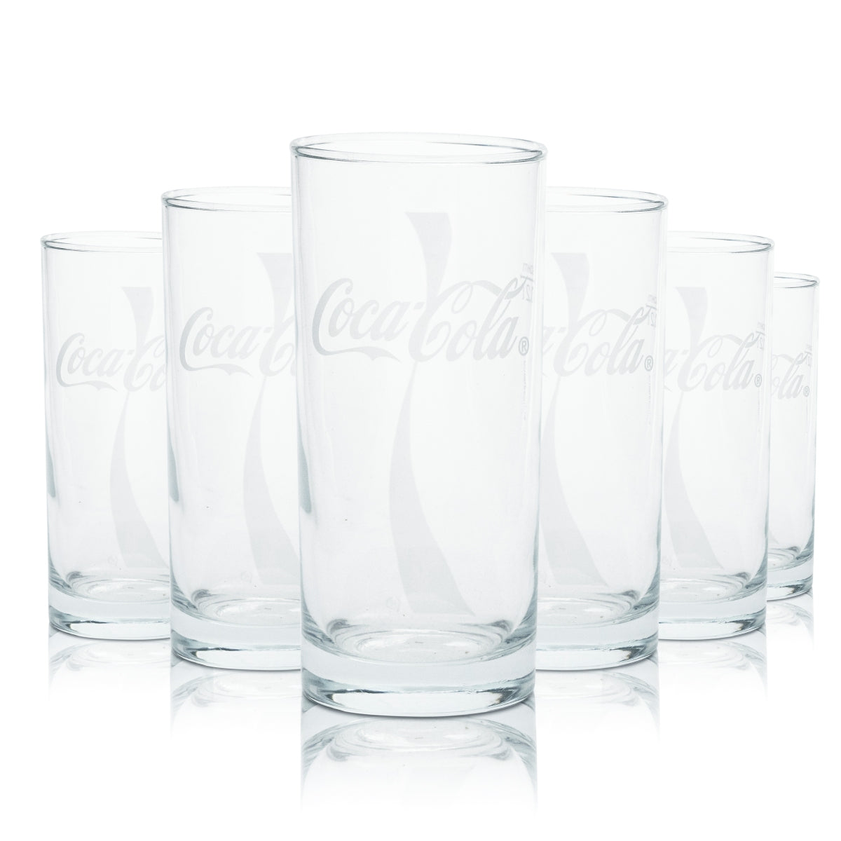 6 verres Coca Cola 0,2 l Verres à boissons gazeuses Longdrink Verres Gastro Bar Coke