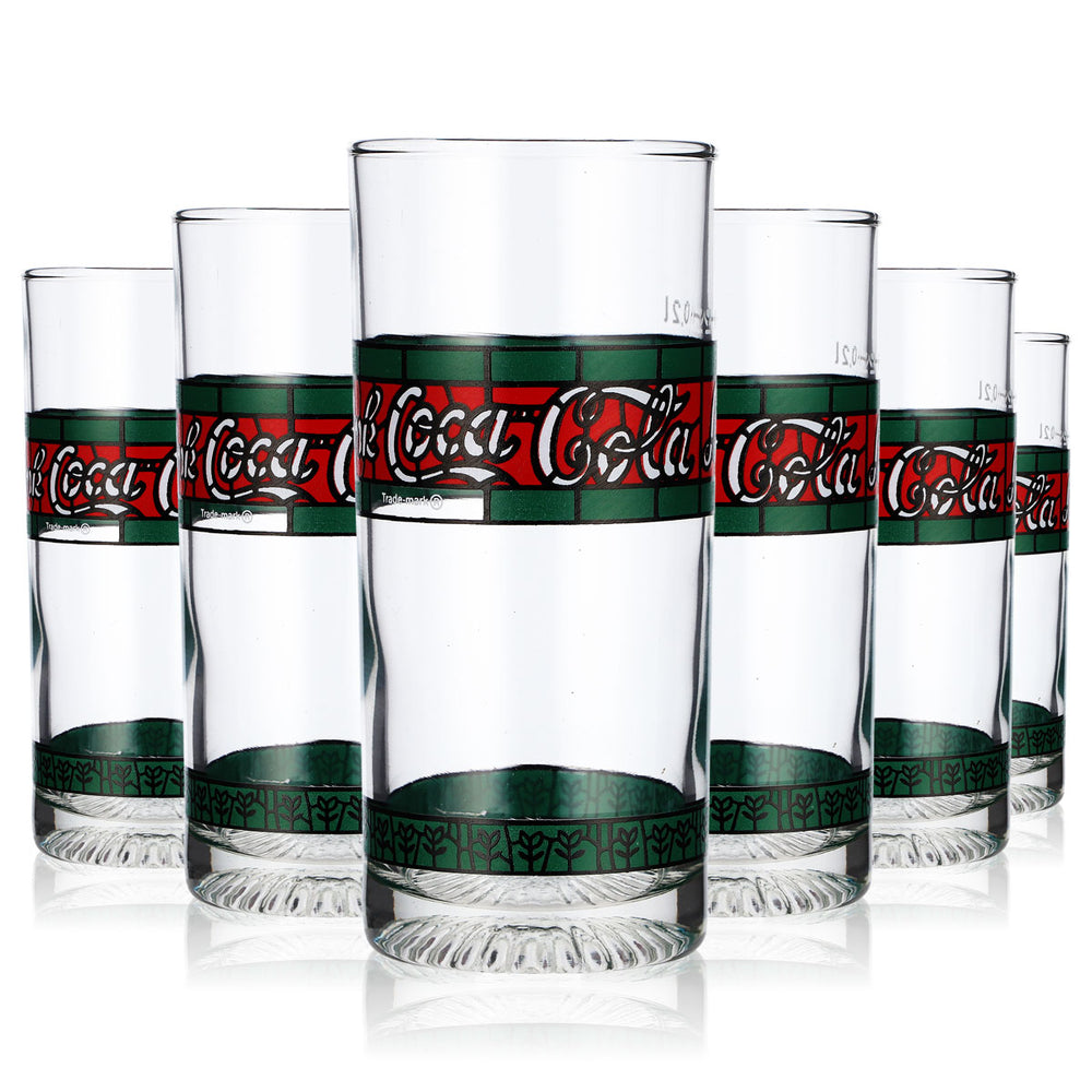 6 verres Coca Cola 0,2 l Verre à limonade Tiffany Édition rétro Version 2