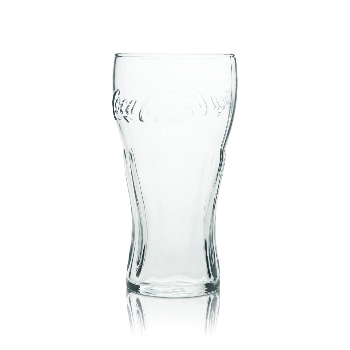 6 verres Coca Cola 0,4 l pour boissons gazeuses, ensemble de verres à limonade avec inscription en relief iconique – Vue 6