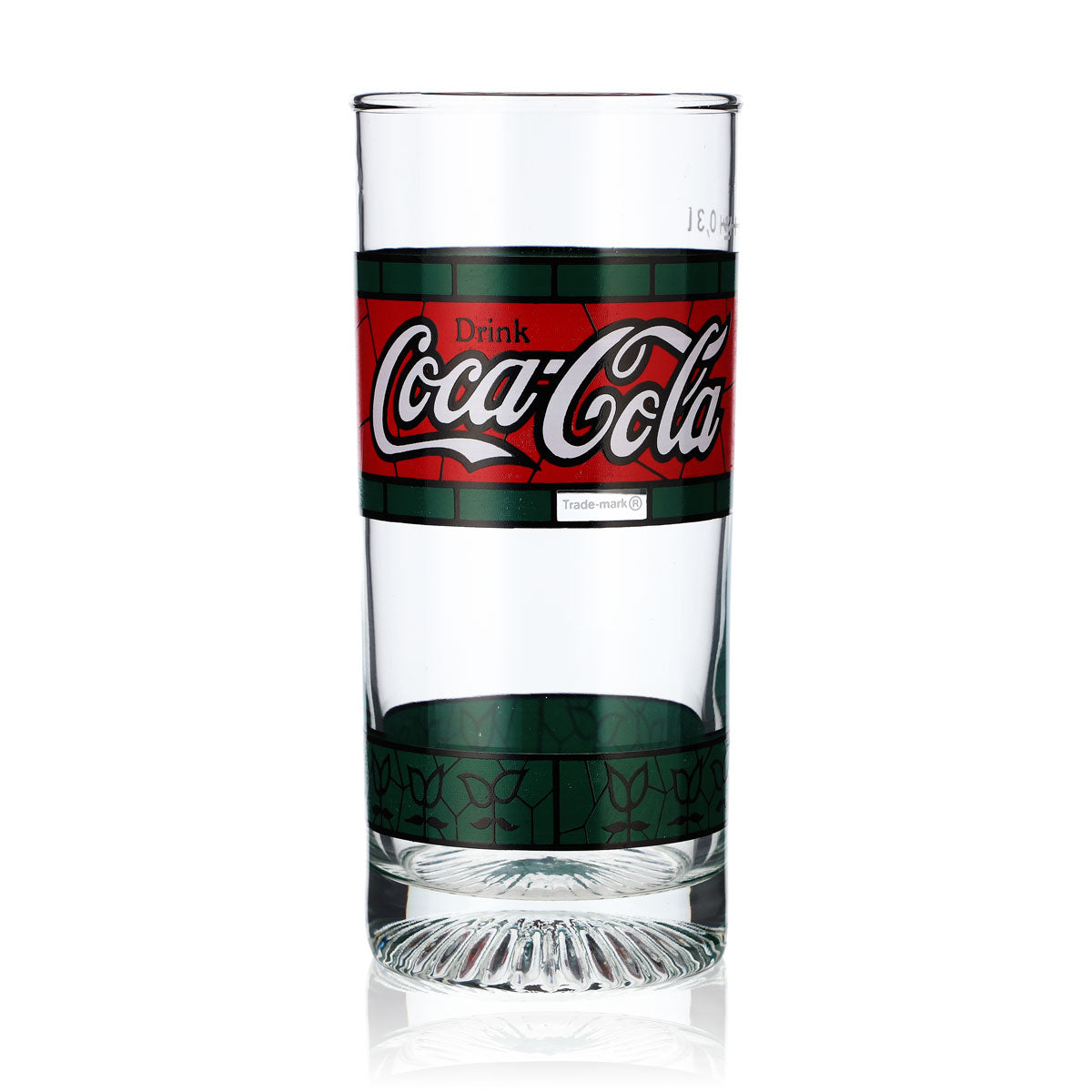 6 verres Coca Cola Tiffany des années 80, édition verte et rouge, long drink 0,3 l – Vue 2