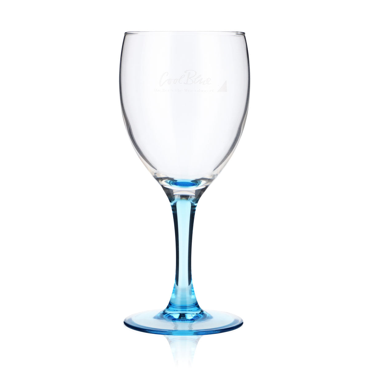 6 verres à eau Cool Blue 0,19 l Verres à eau Calice Pied bleu – Vue 2