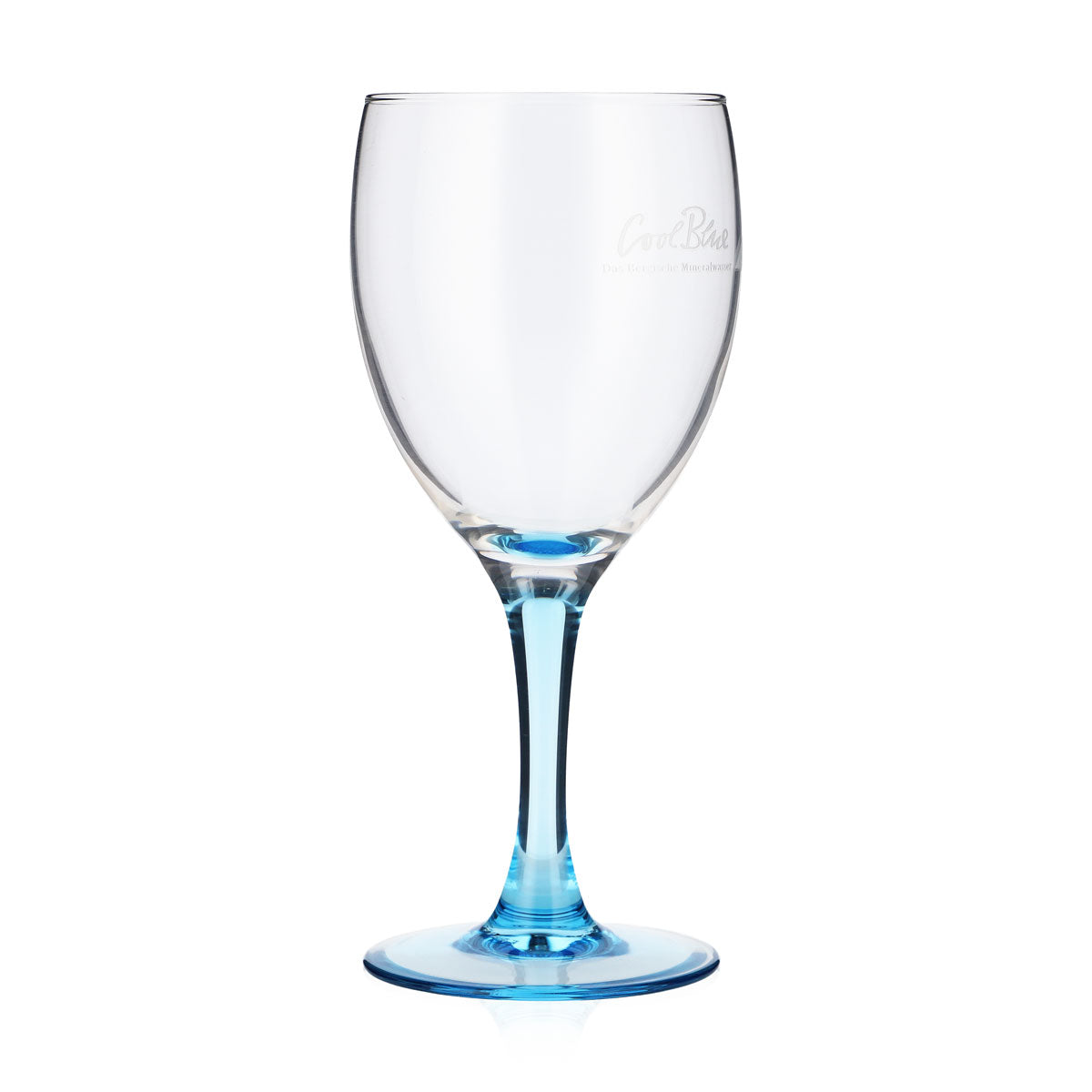6 verres à eau Cool Blue 0,19 l Verres à eau Calice Pied bleu – Vue 3