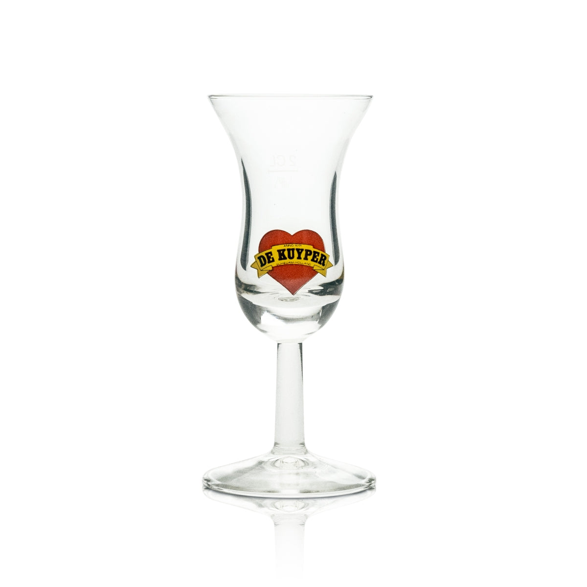 6x Verres à liqueur De Kuyper Jenever Tulipe 2 cl – Vue 2
