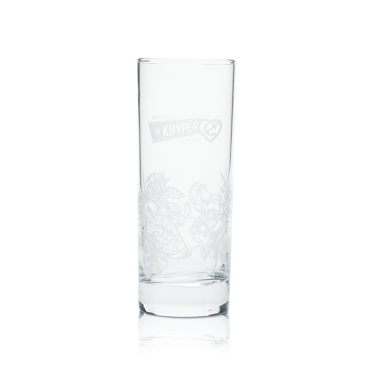 6x Verre à long drink De Kuyper 0,3 l Gobelet Verres imprimés design Liqueur Pays-Bas Bar – Vue 2