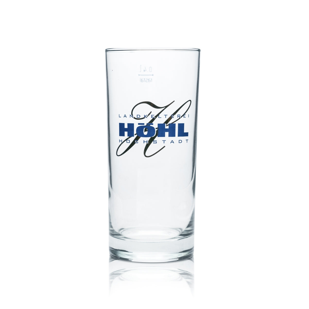 6x Verre à cidre ancien Hochstädter 0,4 l Verres Landkelterei Höhl Bar – Vue 2