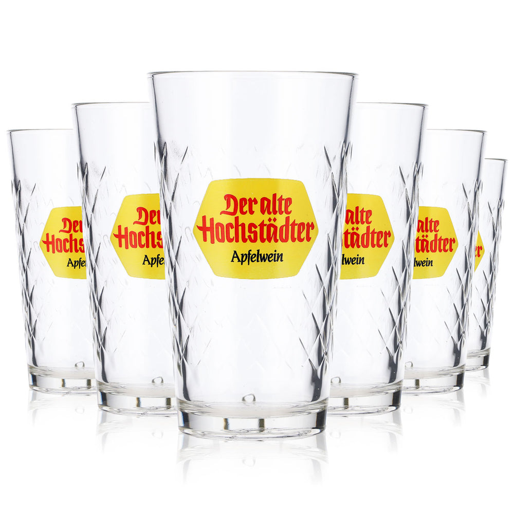6x Verres à vin Apfelwein Weinglas 0,25 l Becher Rastal