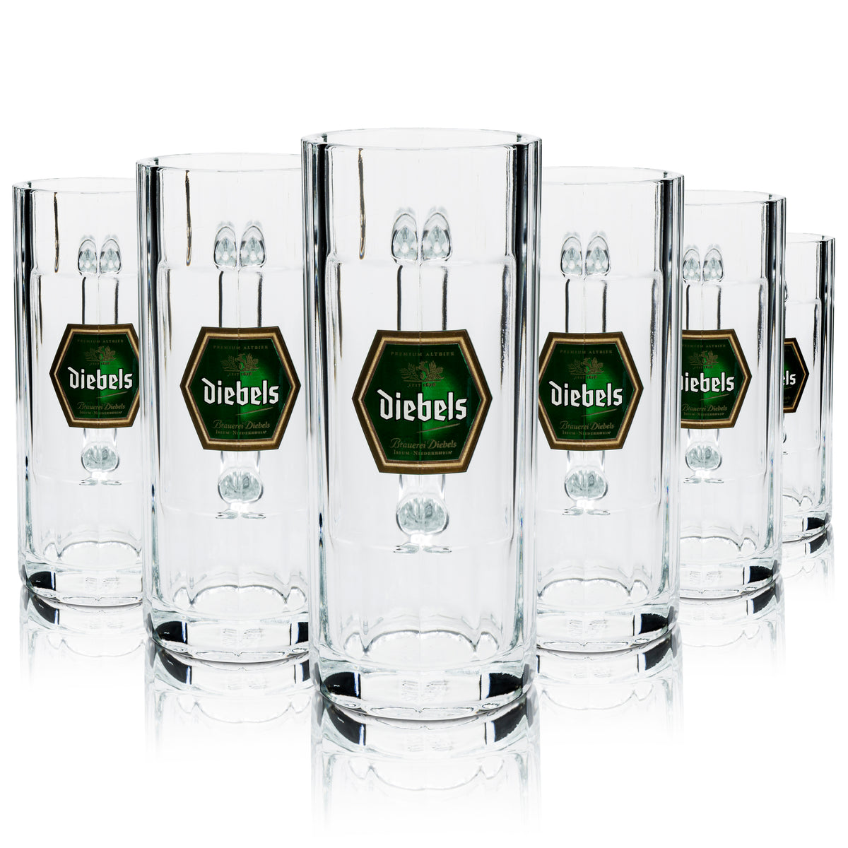6x verre à bière Diebels 0,3 l chope Sahm – Vue 5