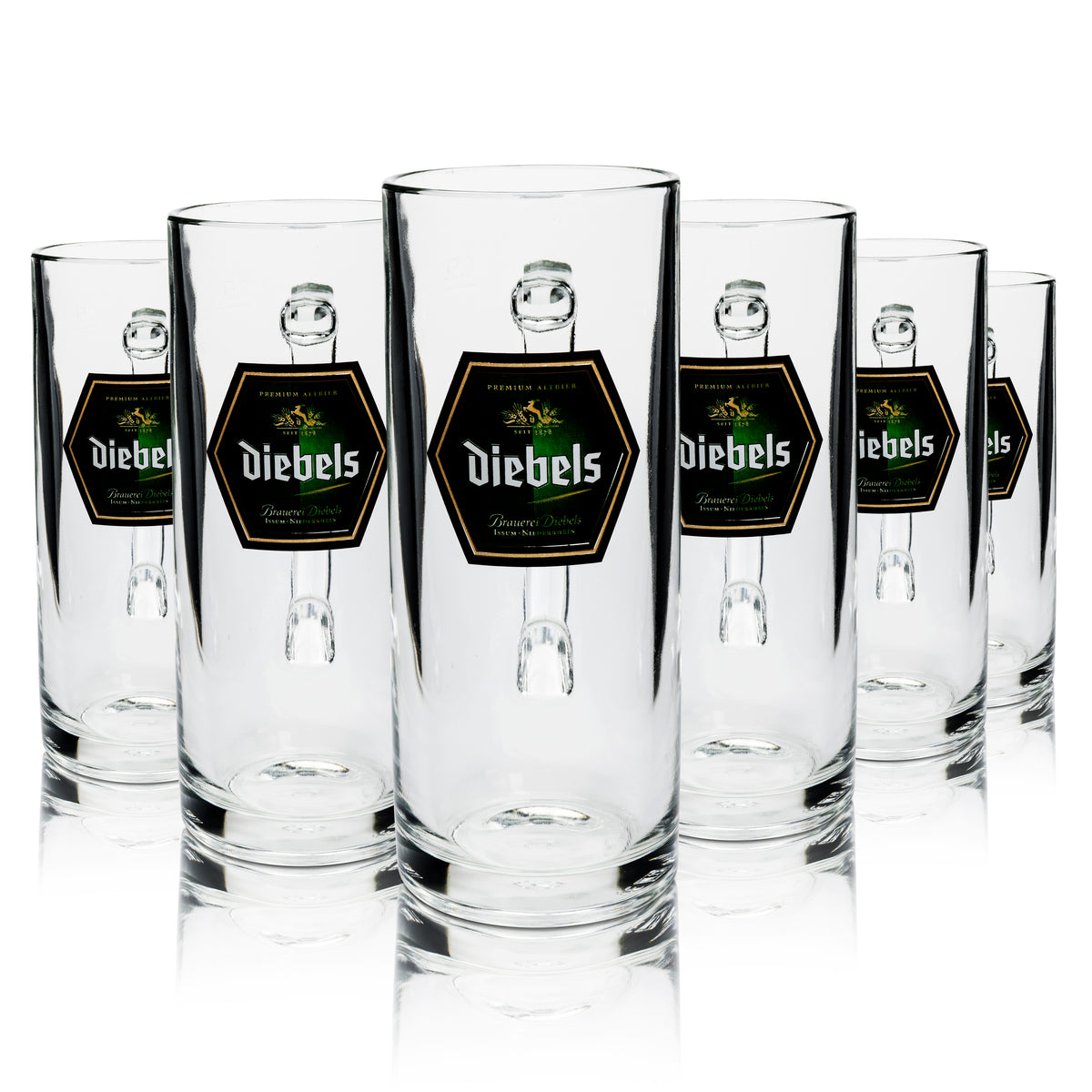 6x verre à bière Diebels 0,5 l – Vue 5