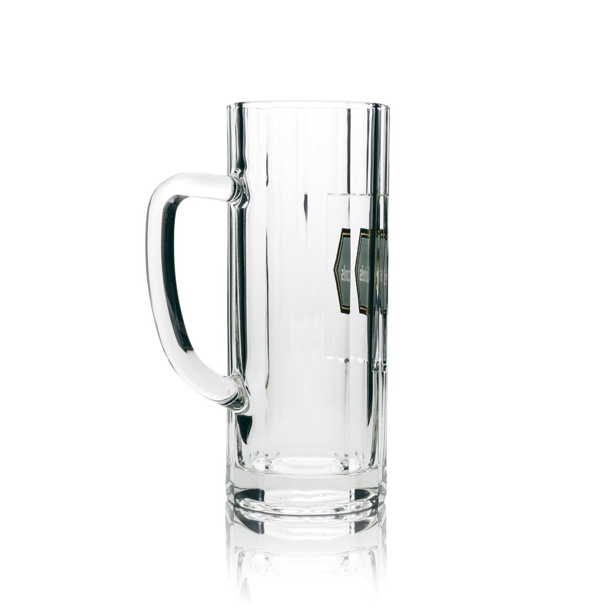 6x verre à bière Diebels 0,5 l, chope striée Sahm Wallenstein – Vue 3