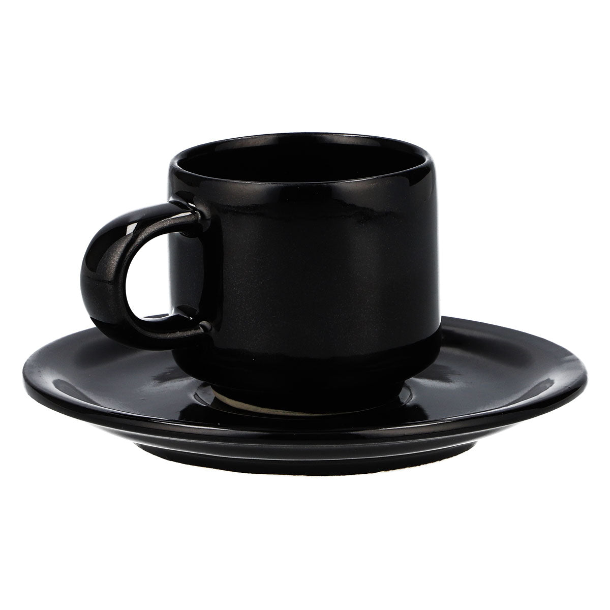 Lot de 6 verres à liqueur Disaronno de 0,07 l avec soucoupe, en céramique (lot de 6) – Vue 3
