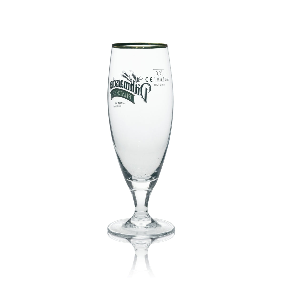 6 verres à bière Dithmarscher « Pilsener » « ... tout droit venu de la côte ! » 0,3 l Ritzenhoff – Vue 3
