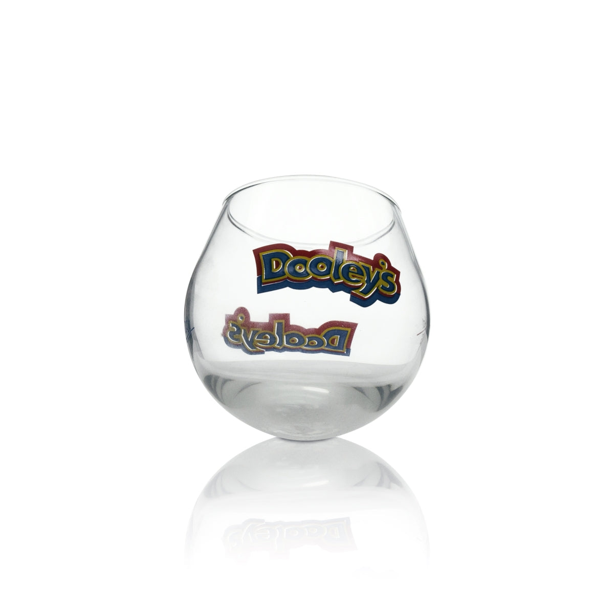 6 verres à liqueur Dooley's Toffee-Tipper rouge-jaune-bleu – Vue 2