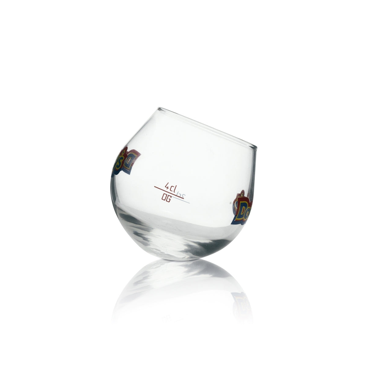 6 verres à liqueur Dooley's Toffee-Tipper rouge-jaune-bleu – Vue 3