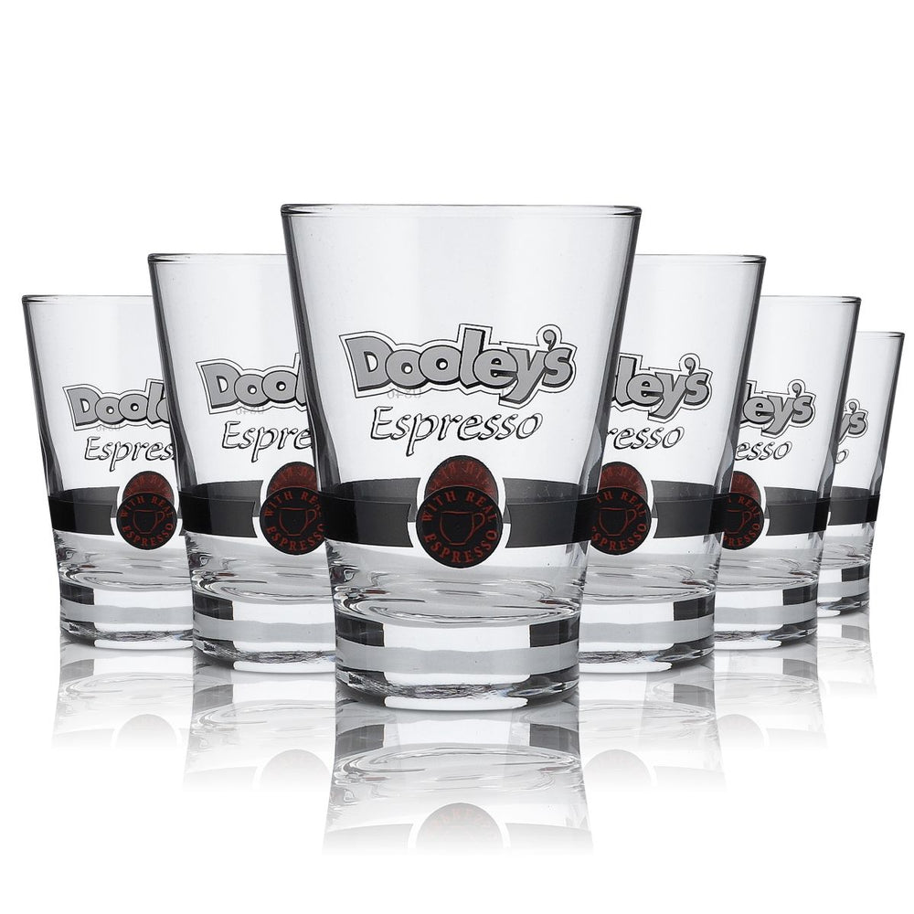 6x verres à liqueur Dooleys Verres à espresso Verres à liqueur Verres à café Verres à café