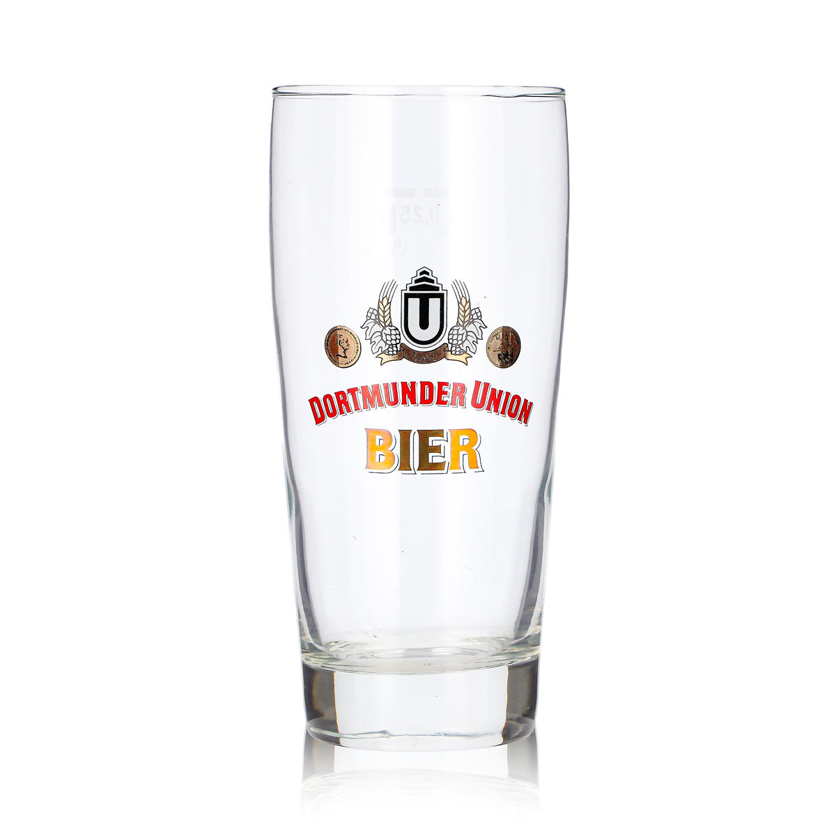 6 verres à bière Dortmunder Union de 0,25 l, modèle Willi Becher avec inscription rouge (lot de 6) – Vue 3