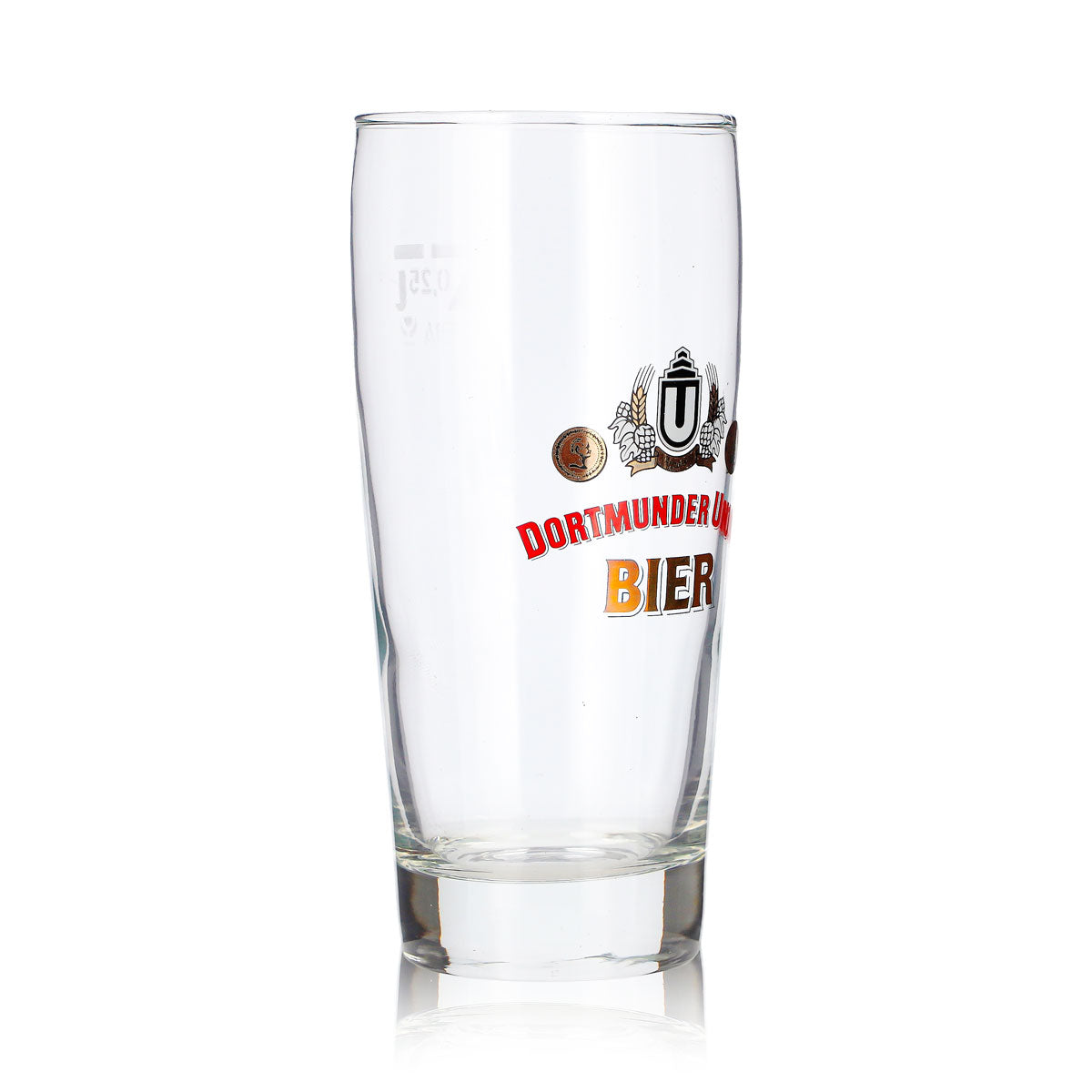 6 verres à bière Dortmunder Union de 0,25 l, modèle Willi Becher avec inscription rouge (lot de 6) – Vue 4