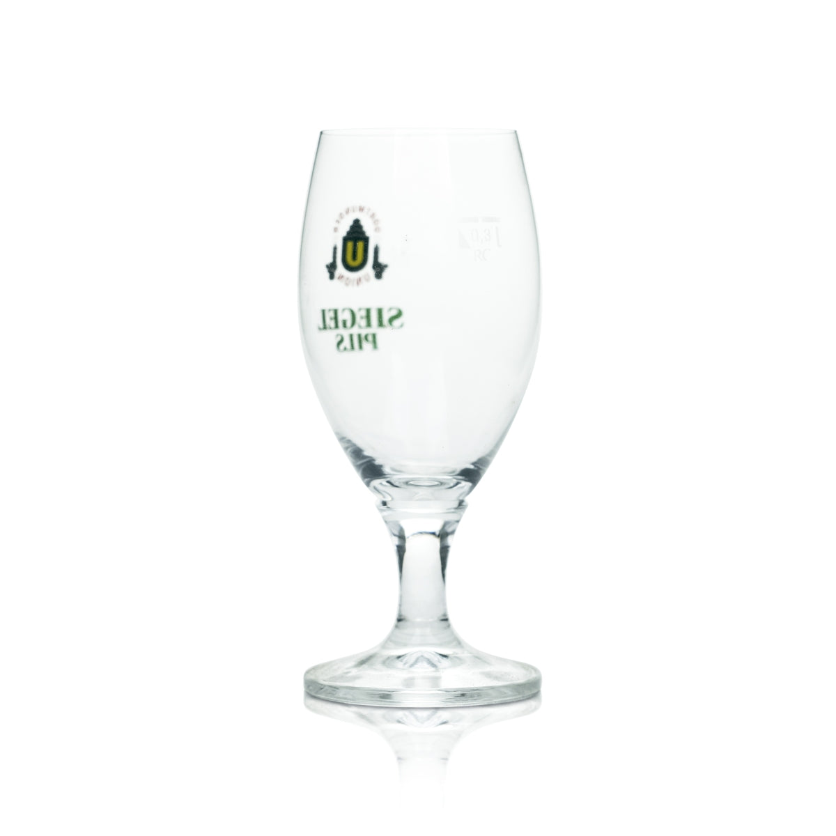 6 verres Union Dortmund 0,3 l, forme tulipe, sceau Pils, brasserie Gastro Eiche – Vue 3
