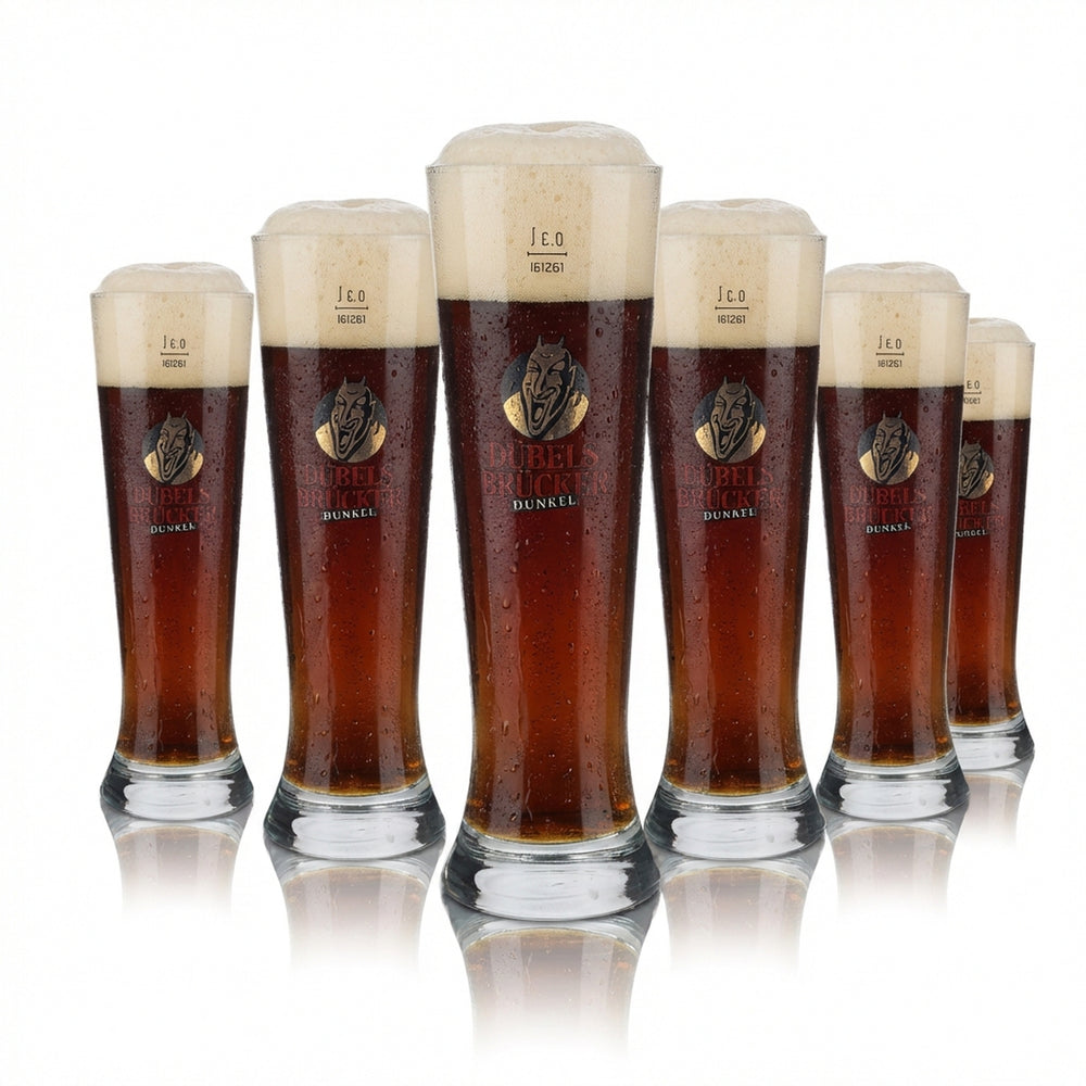 6 verres Dübelsbrücker 0,3 l Merkur Tulipe Verres à bière Coupe Verres Set Brasserie
