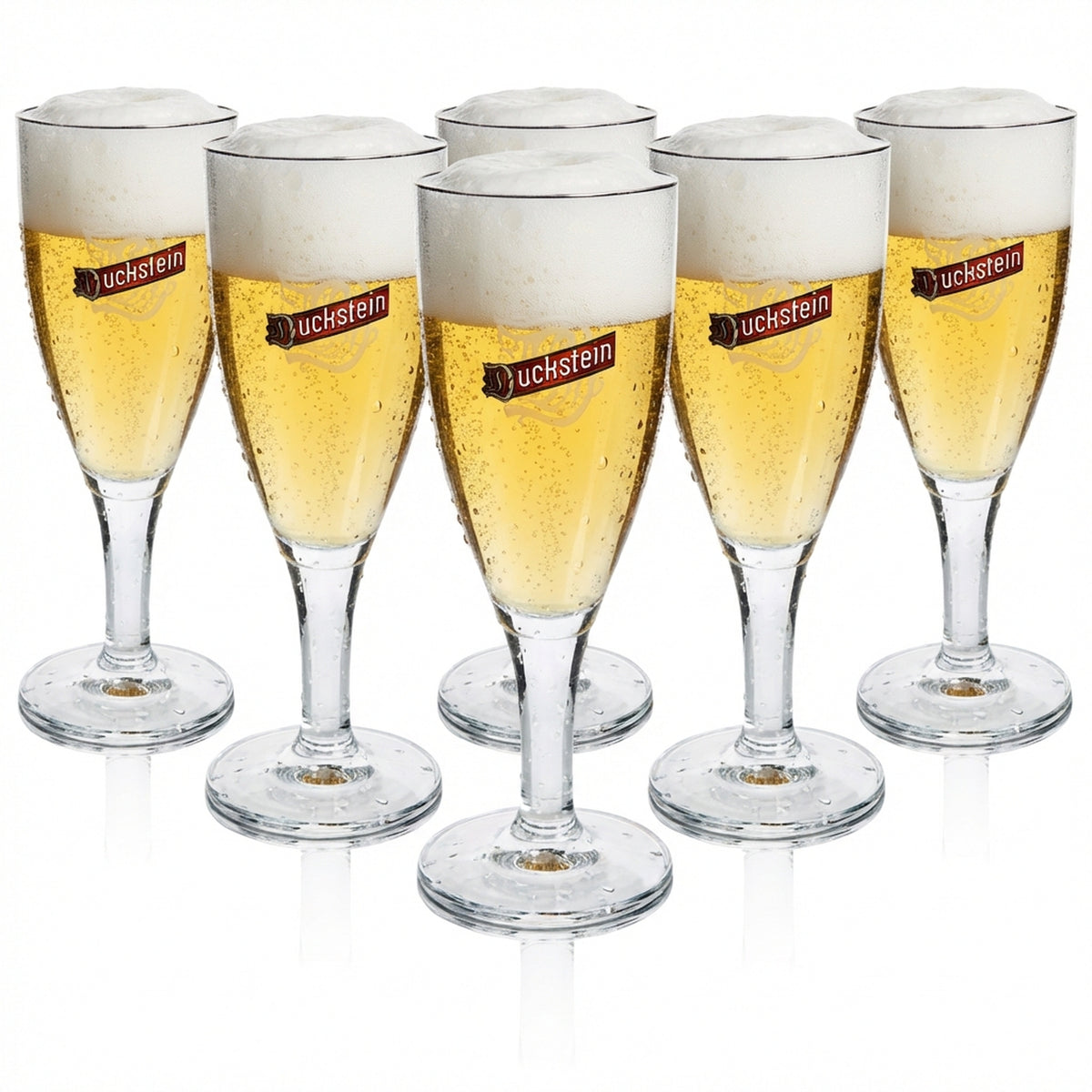 6 verres à bière Duckstein 0,3 l, verres sommelier