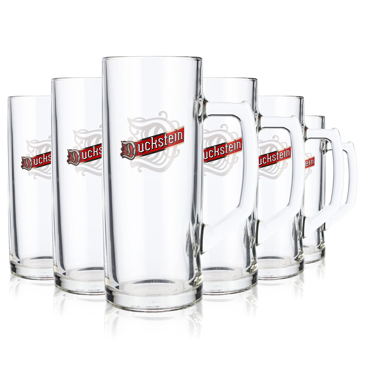 6 verres à bière Duckstein 0,5 l, chopes à bière, verres à bière, chopes à bière lisses Borgonovo Reno – Vue 8
