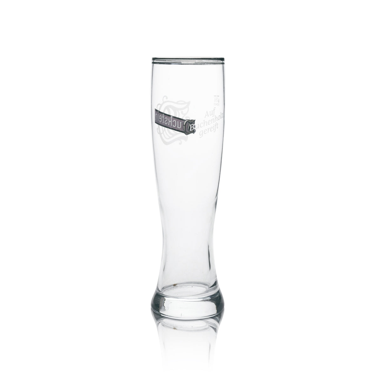 6 verres à bière Duckstein Weizen 0,5 l, bord argenté, double sahm – Vue 3