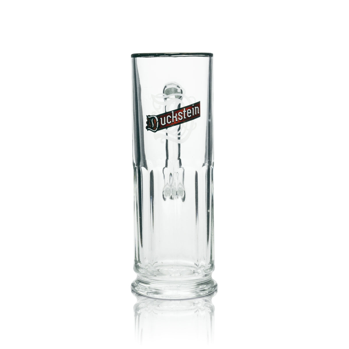 Lot de 6 chopes à bière Duckstein de 0,3 l « Humpen » Maximilian Seidel à bordure argentée – Vue 2