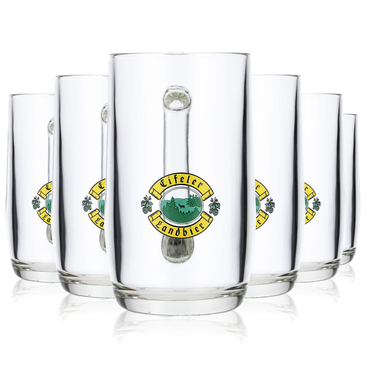 6 verres à bière Eifeler Landbier Seidel 0,3 l – Vue 7