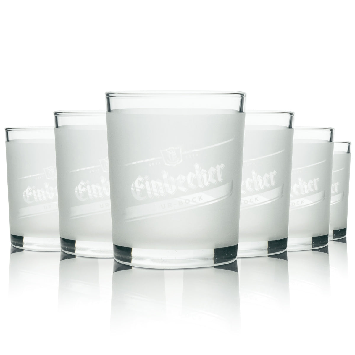 6 verres Einbecker 0,1 l, gobelets, verres à dégustation, Ur-Bock Gastro Brauhaus