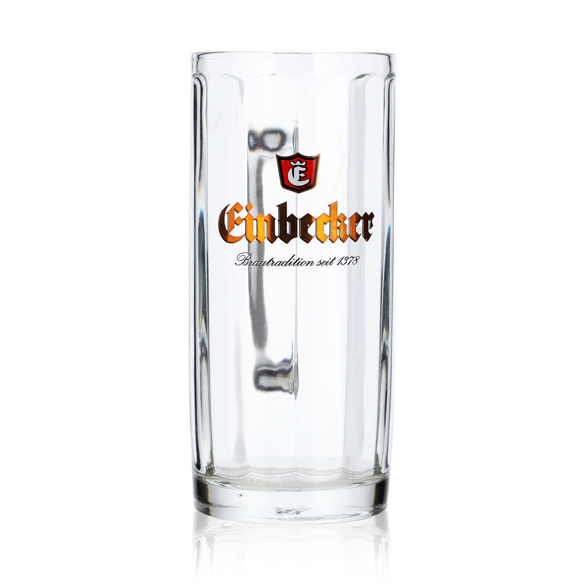 6 verres à bière Einbecker 0,2 l, inscription dorée en relief, verres à bière Sahm Moldau – Vue 2