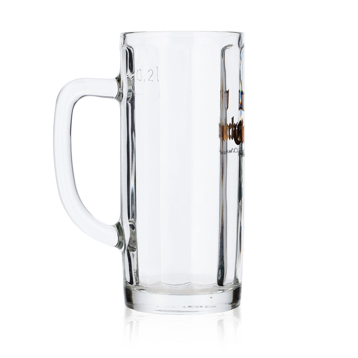 6 verres à bière Einbecker 0,2 l, inscription dorée en relief, verres à bière Sahm Moldau – Vue 4