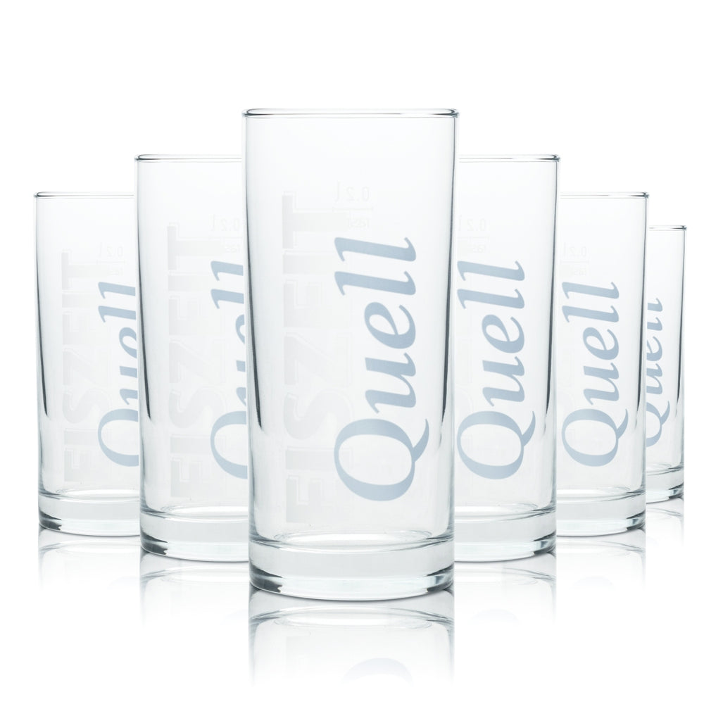 6 verres à eau EiszeitQuell 0,2 l Rastal Gastro Verres à jus Verres à cocktail Longdrink
