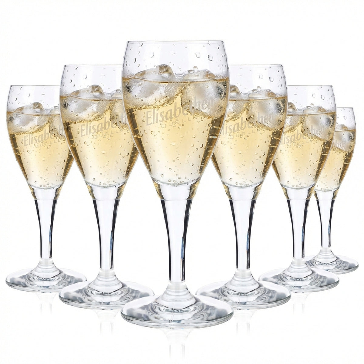 6 verres à eau Elisabethen Quelle Verres à eau 0,16 l Calice Rastal